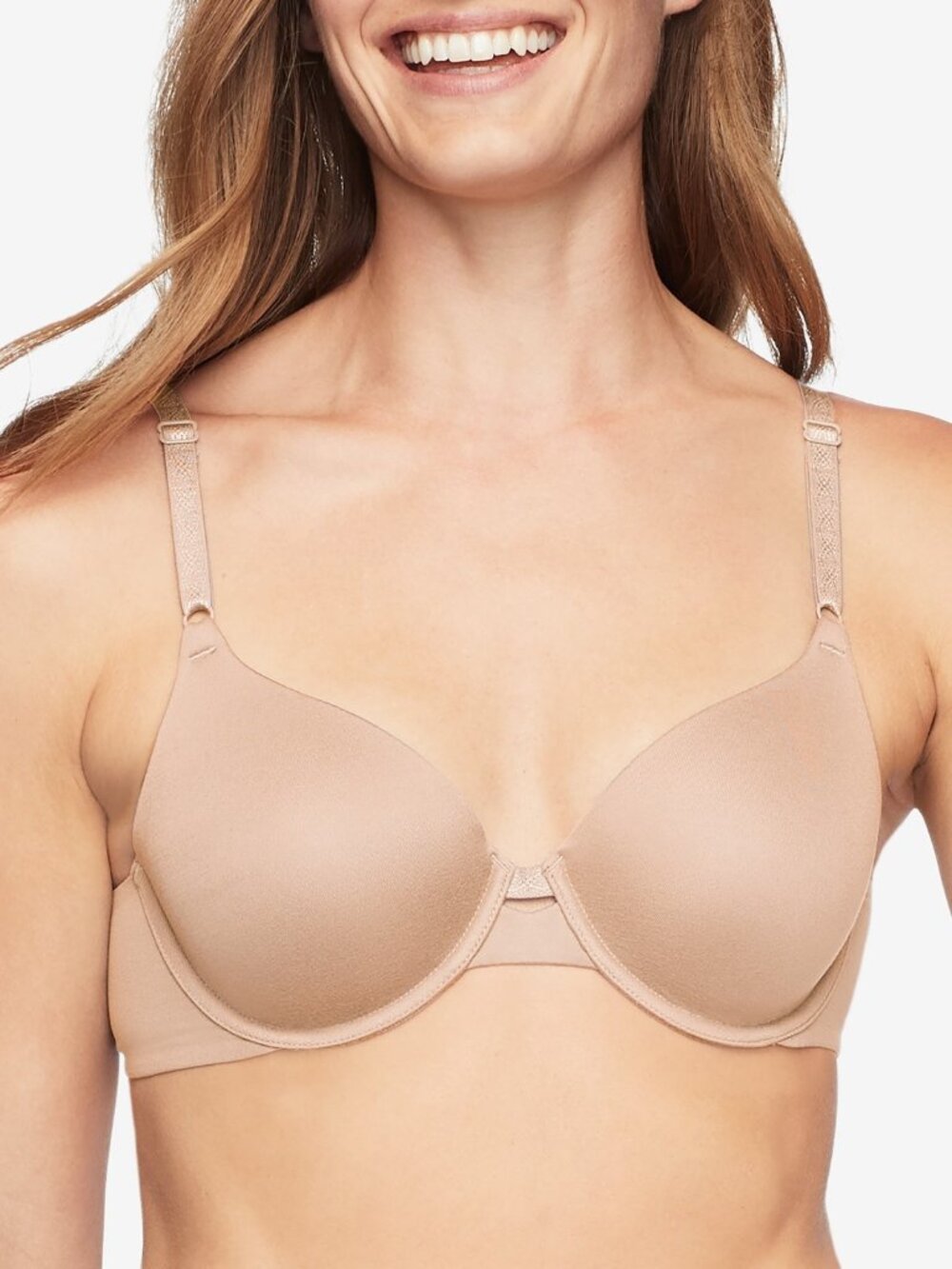 #2277 Warners Cloud 9 Super Soft Lightly Lined T-Shirt Bra RB1691A - Toasted